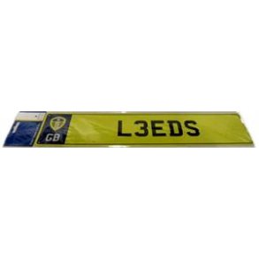 Leeds nummerpladeskilt
